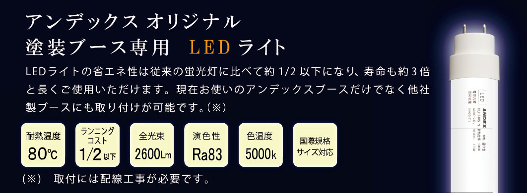 ANDEXオリジナル LEDライト | アンデックス株式会社