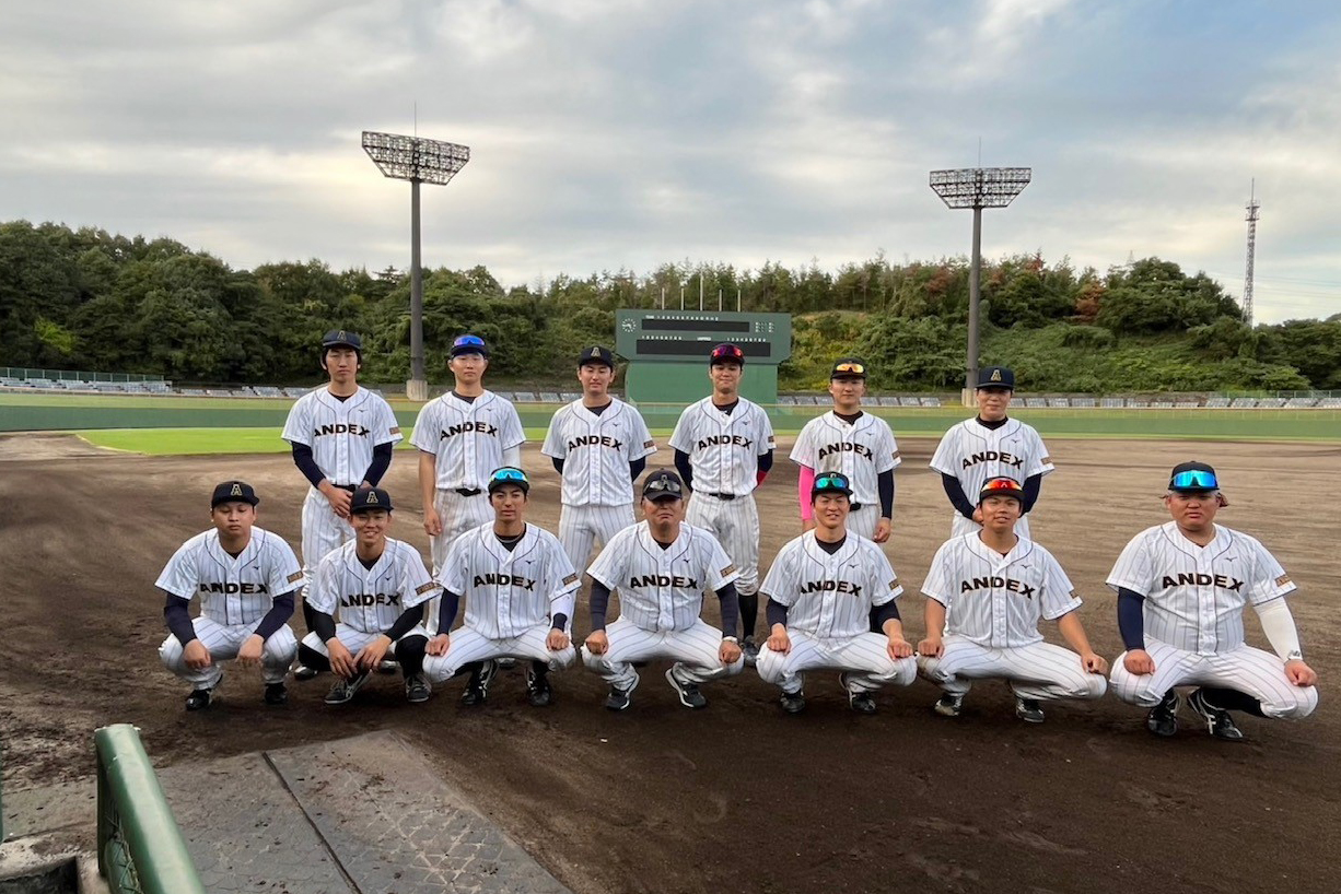 ANDEX野球部が「高松宮賜杯第69回全日本軟式野球大会尾道代表戦」で